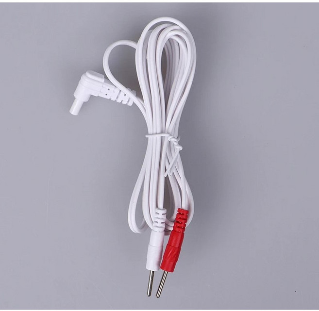 디웰 저주파 마사지기 LB-1803용 케이블(1개) 디웰 버튼타입 저주파 마사지기 호환용 연결선/리드선