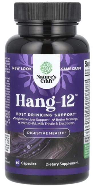 네이쳐스 크래프트 Hang-12 60캡슐, 1개, 60정 - 쿠팡