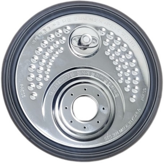 쿠쿠 6인용 원터치 분리형 스텐레스커버+고무패킹 CRP-JHR0610FC CRP-LHTR0610FDM, 1세트, CRP-JHI0630FG(원터치형)