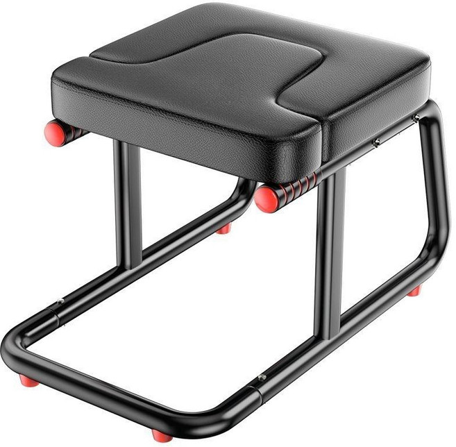 선호그룹 물구나무서기 키크는 의자형 거꾸리 꺼꾸리 운동기구 가정용 헬스장 안장 효과 효능 꺼구리 꺼꾸로 거꾸로, 블랙, 1개