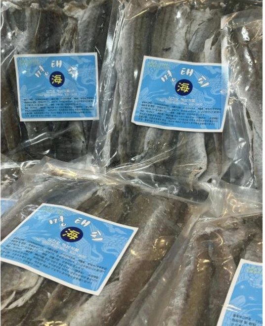 최상품 손질명태피 조미명태껍데기 500그람, 1개, 500g