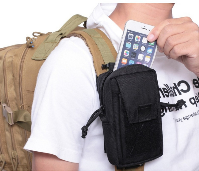 登山健行戰術手機包 – 耐用輕巧多功能肩帶手機收納袋