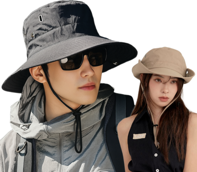 힐링센트 여성 자외선 차단 여름 버킷햇 모자