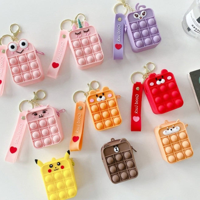 차키키링 백참 자동차키링 인형 가방참장식 커플, NO20블링토끼 핑크, 1개