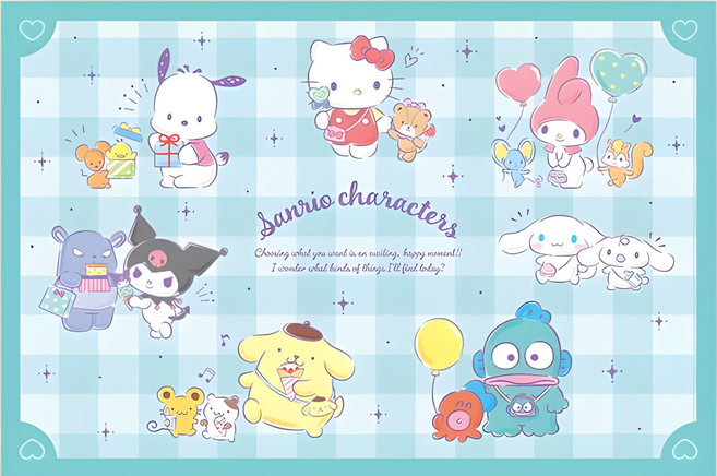 산리오 피크닉매트, 민트