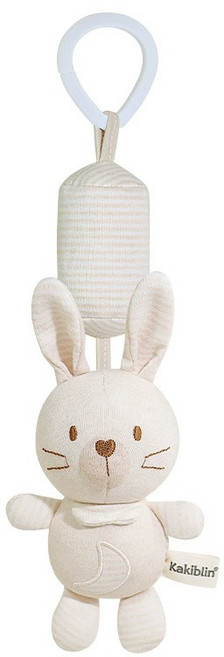 노노리 카시트 유모차 모빌 인형 딸랑이 장난감, 토끼, 1개