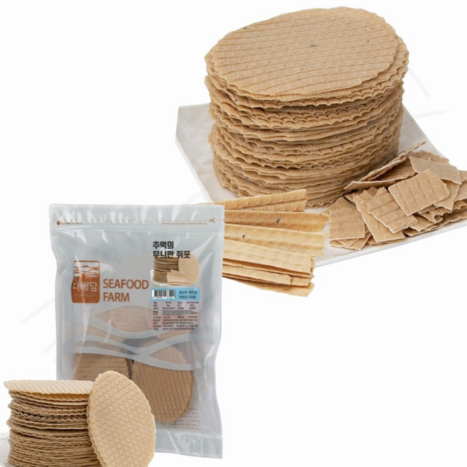 튀김 쥐포 뻥쥐포 바삭 어포 안주 800g, 1개