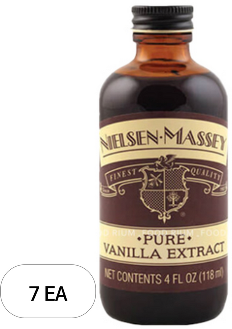 닐슨메시 퓨어 바닐라 익스트랙트 착향료, 7개, 118ml