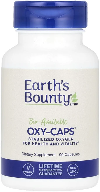 Earth's Bounty Oxy-Caps® 캡슐 90정, Earths Bounty OxyCaps 캡슐 90정, 1개 - 쿠팡