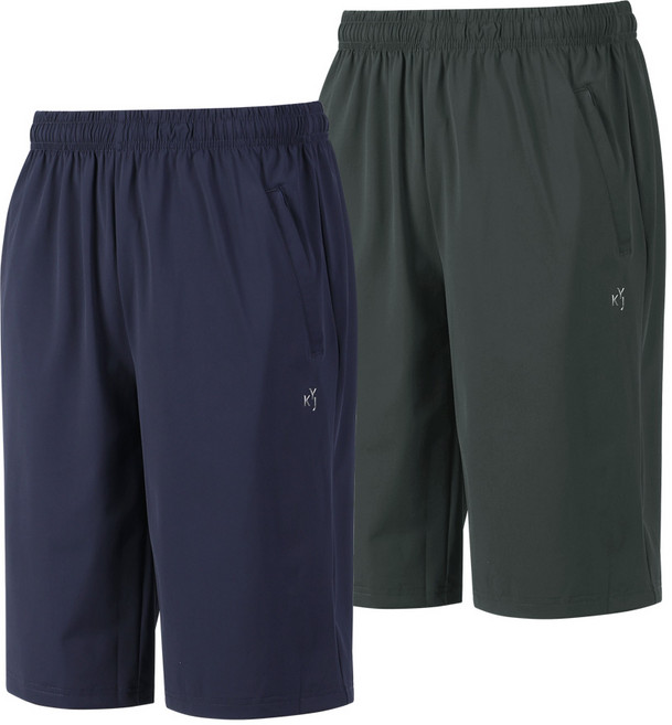 [김영주골프] (1+1) 남성 트리코트 반바지_5부 이지하프