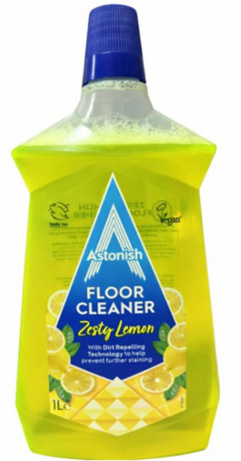 아스토니쉬 바닥전용클리너 제스티 레몬향 바닥 클리너, 1개, 1000ml