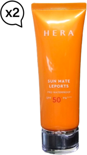 헤라 선메이트 레포츠 크림, 2개, 70ml