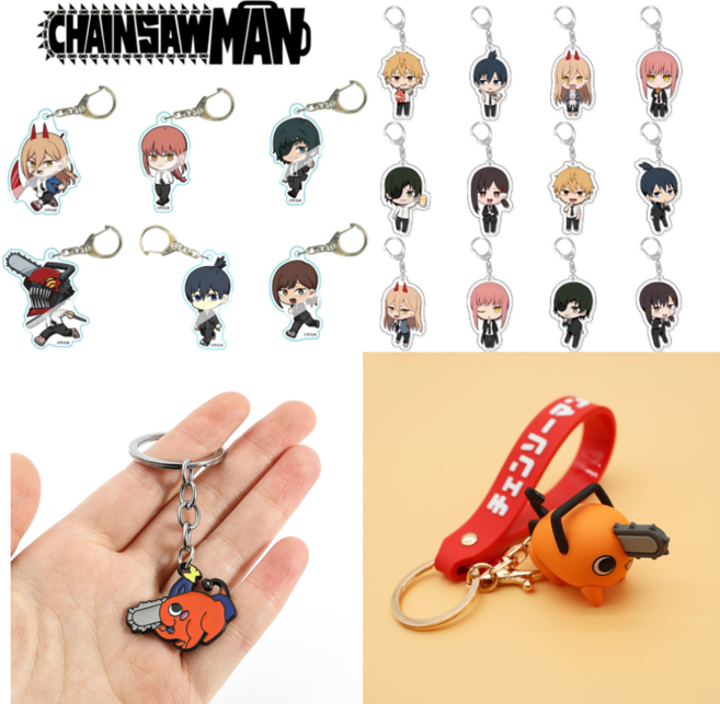 [국내배송] 체인소맨 아크릴 키홀더 키링 열쇠고리 굿즈 체인쏘 맨 Chainsaw Man, 6.코베니, 1개