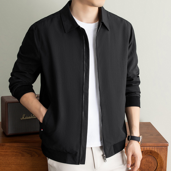 남성 봄 가을 카라 자켓 남자 캐주얼 재킷 심플 자켓