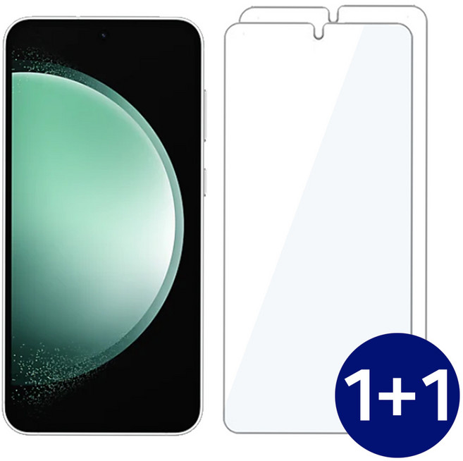 갤럭시S23FE 필름 액정보호 강화유리 1+1, 1개