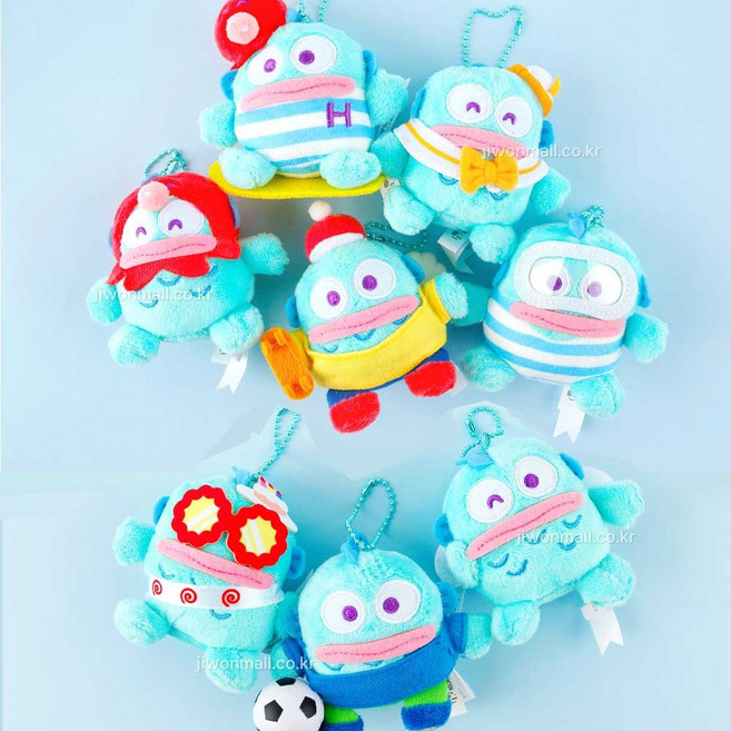 산리오 인형 가방고리 키링 한교동 40주년 8cm