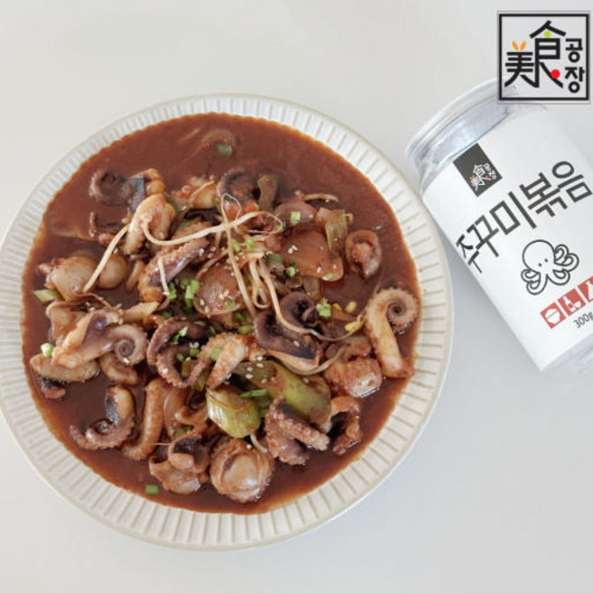 미식공장 양념쭈꾸미 쭈꾸미볶음, 1개, 300g