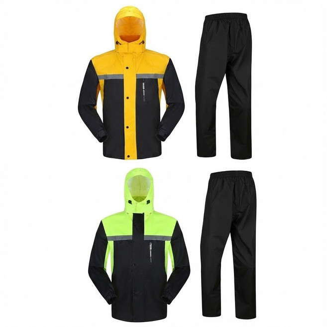 데일리프렌즈 오토바이 우비 프리미엄 우의 상의 하의 세트