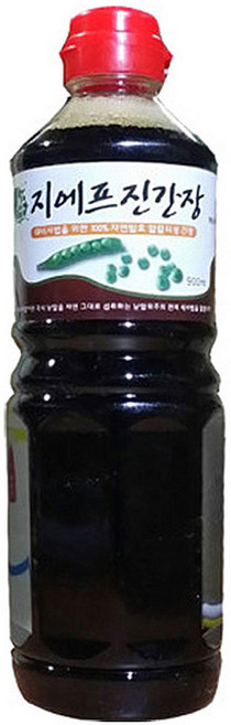 지에프 진간장 자연발효 3년숙성, 900ml, 1개