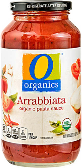 오오가닉 아라비아타 파스타소스, 709g, 1개