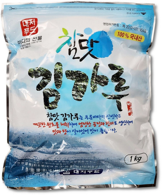 대지푸드 참맛 김가루 조미 업소용, 1개, 1kg
