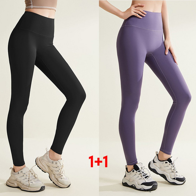 마르 하이웨스트 노Y존 힙업 레깅스 2p