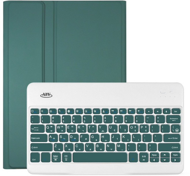 갤럭시탭 S10 울트라 14.6인치 호환 콤비 블루투스 키보드 S펜수납 케이스, 아보카도, 1개