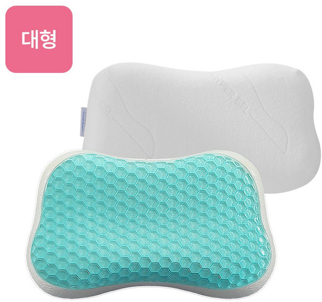 하이퍼겔 시즌3 프리미엄 메모리폼 쿨젤 베개 1P_소형 45x25, 상세 설명 참조