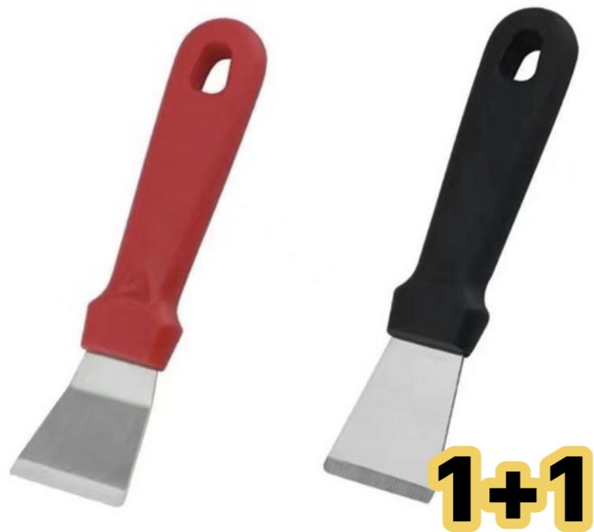 리브온 스텐 스크래퍼 헤라 스티커 제거 청소칼 껌 제거 1+1, 1세트