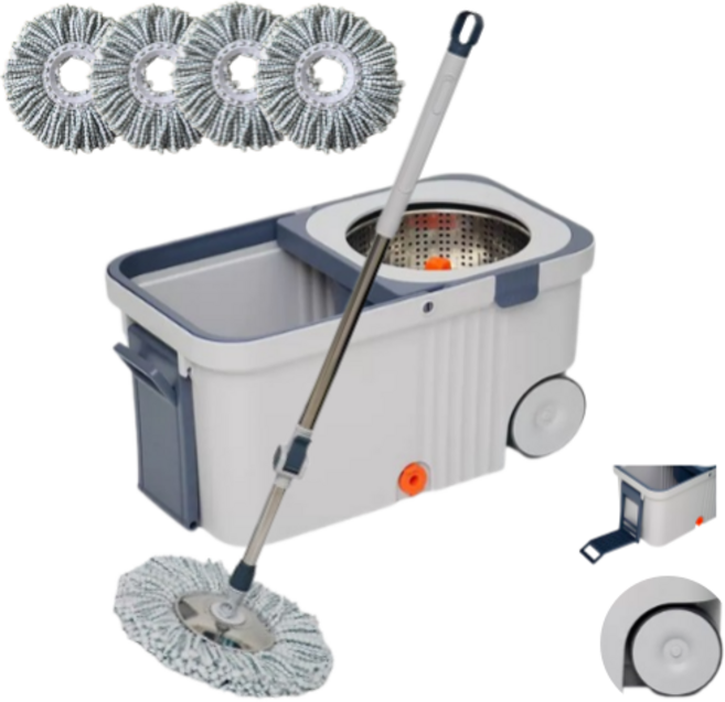 다미러 밀대 걸레 마포걸레 대걸레 짤순이, 1세트