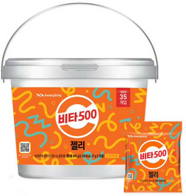 광동 비타500 젤리, 1개, 27g