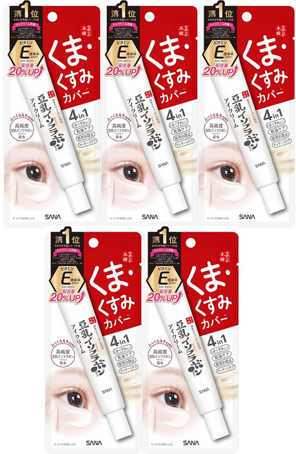 사나 두유 아이크림 다크써클 일본 아이크림, 5개, 20g