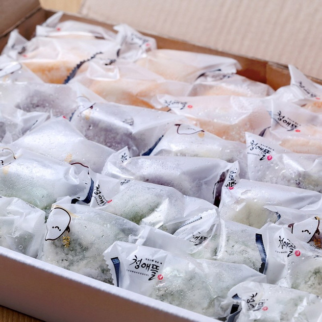 [푸드잇템] 궁중의떡 삼색두텁떡 50g x 20개(개별포장), 1kg, 1개, 개별포장 삼색두텁떡(20개입)