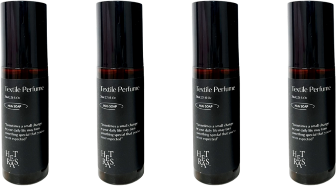 헤트라스 섬유향수 허그솝 기본, 4개, 70ml