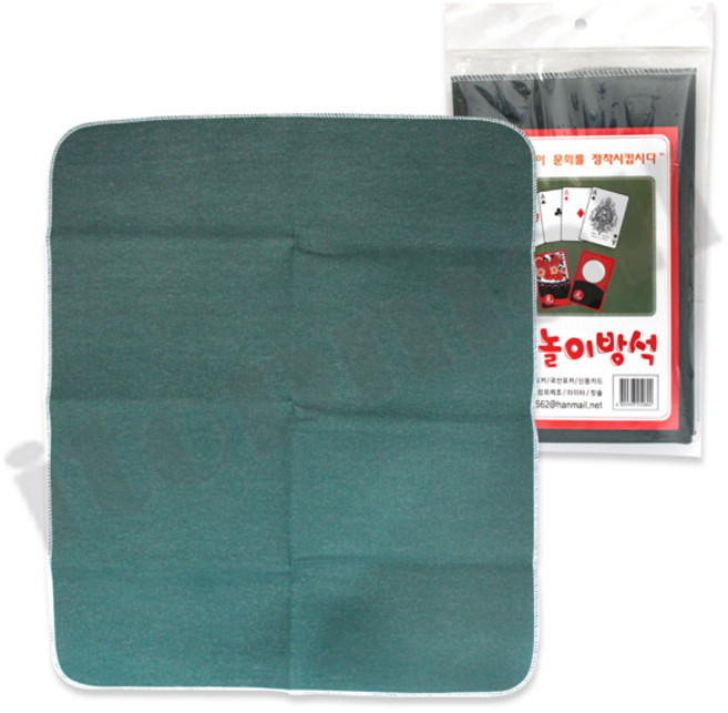 한양통상 놀이방석 화투 윷놀이 카드 게임 방석 뒷면 미끄럼방지, 단품, 1개