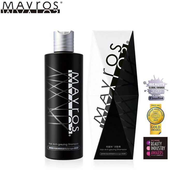 烏麗絲 MAVROS 防白髮洗髮精 300ml, 1個