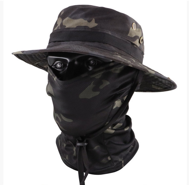 알로하모아 특전사 정글모 밀리터리 모자, 블랙 정글
