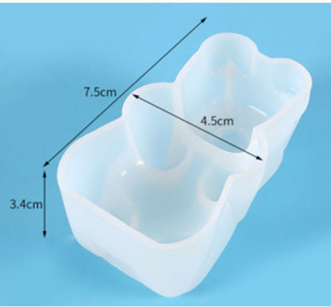 비누야놀자 빅하리보 곰돌이 실리콘 몰드