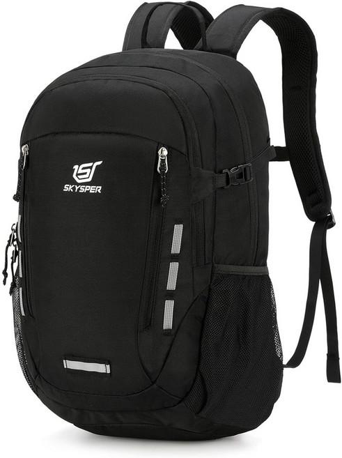 SKYSPER 30L 등산 배낭 회색 남녀공용, 검은색