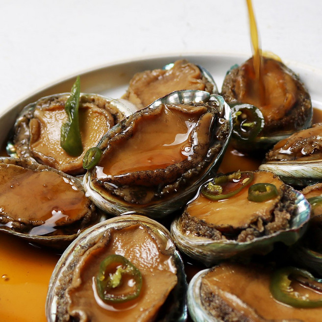 밥도둑 완도전복 간장 전복장 1kg(9~10미), 2개, 1kg