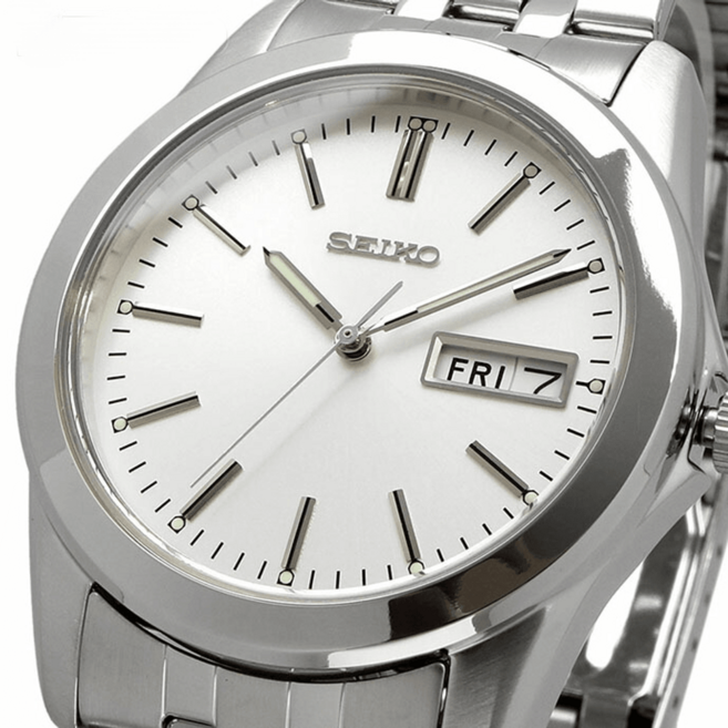 세이코 SEIKO 셀렉션 캐주얼 드레스 남녀 공용 시계 SCXC007