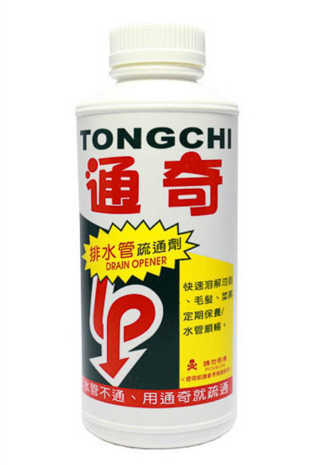 通奇 潔瓷馬桶水管疏通劑, 1個, 500c.c