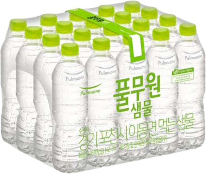 풀무원 샘물, 500ml, 20개
