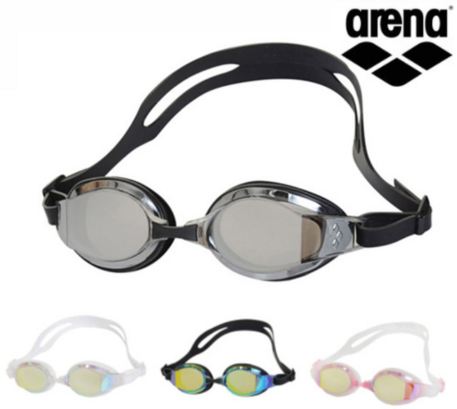 아레나[A0AC1AG46CLA AVAAG46]공용 미러 안티포그 넓은시야 수경 수영 용품, 없음, 1개