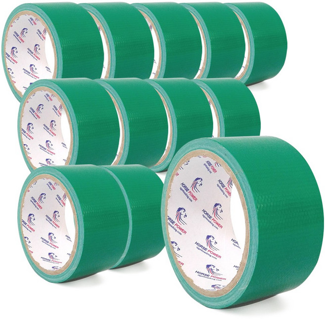 홀스파워 국산 에코청면 청테이프 천면테이프, 에코청면(50mm x 8M- 12개입)
