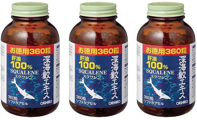 간 건강식품 심해상어 정제어유 오리히로 360정x3개, 360정, 3개