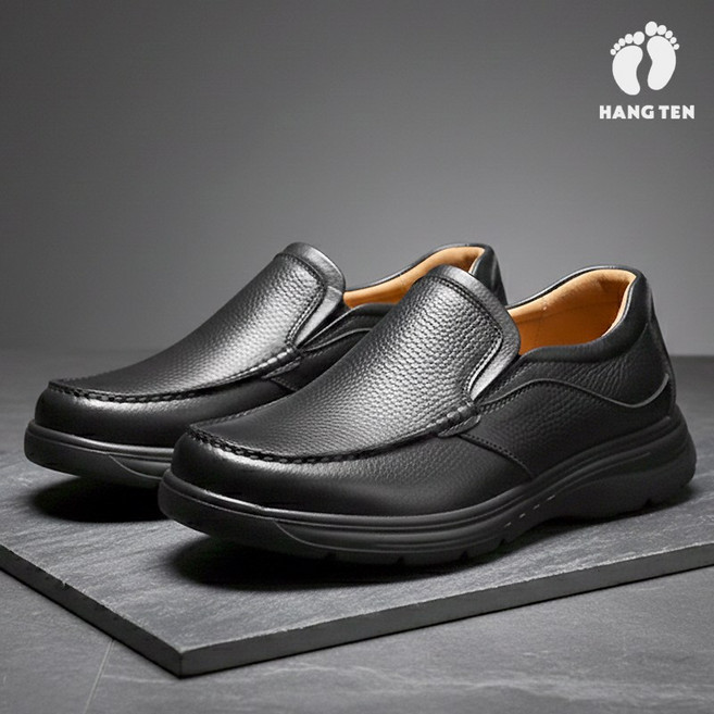 행텐 발볼 넓은 신발 와이드핏 남성 캐주얼화 컴포트화 단화 로퍼 슬립온 JD040