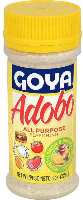 Goya 레몬 페퍼를 곁들인 아도보 만능 양념, 1개, 226g