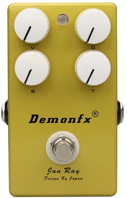 Demonfx 기타 이펙트 페달 에코 퍼즈 디스토션 오버드라이브 컴프레서 코러스 부스트 프리앰프, 11 GAN RAY