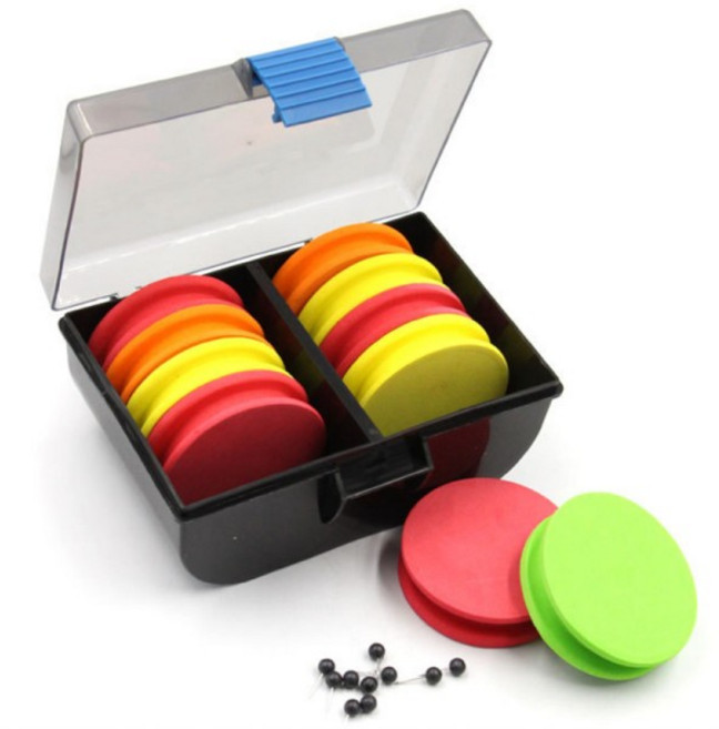 EVA 폼 라인 스풀 리깅 보관 플레이트 와인딩 보드 라운드 코일 정리함 낚싯줄